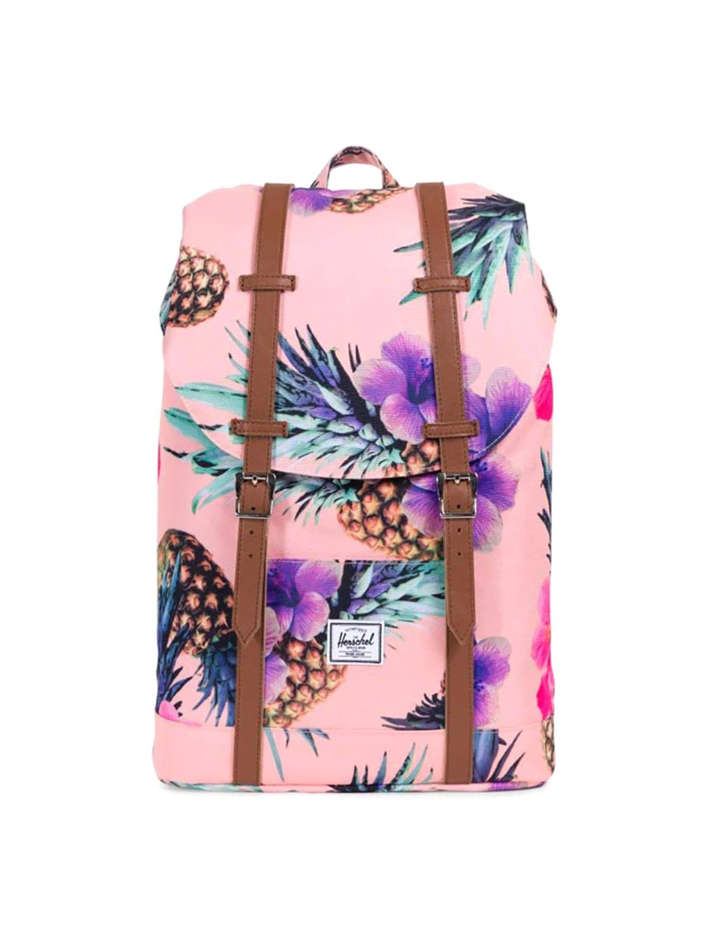 Herschel Plecak 'Retreat Mid-Volume Peach Pineapple Backpack' w kolorze mieszane kolory: przód