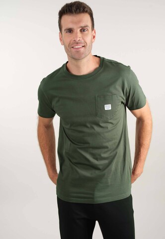 Deeluxe T-Shirt 'Basito' in Grün: Vorderseite