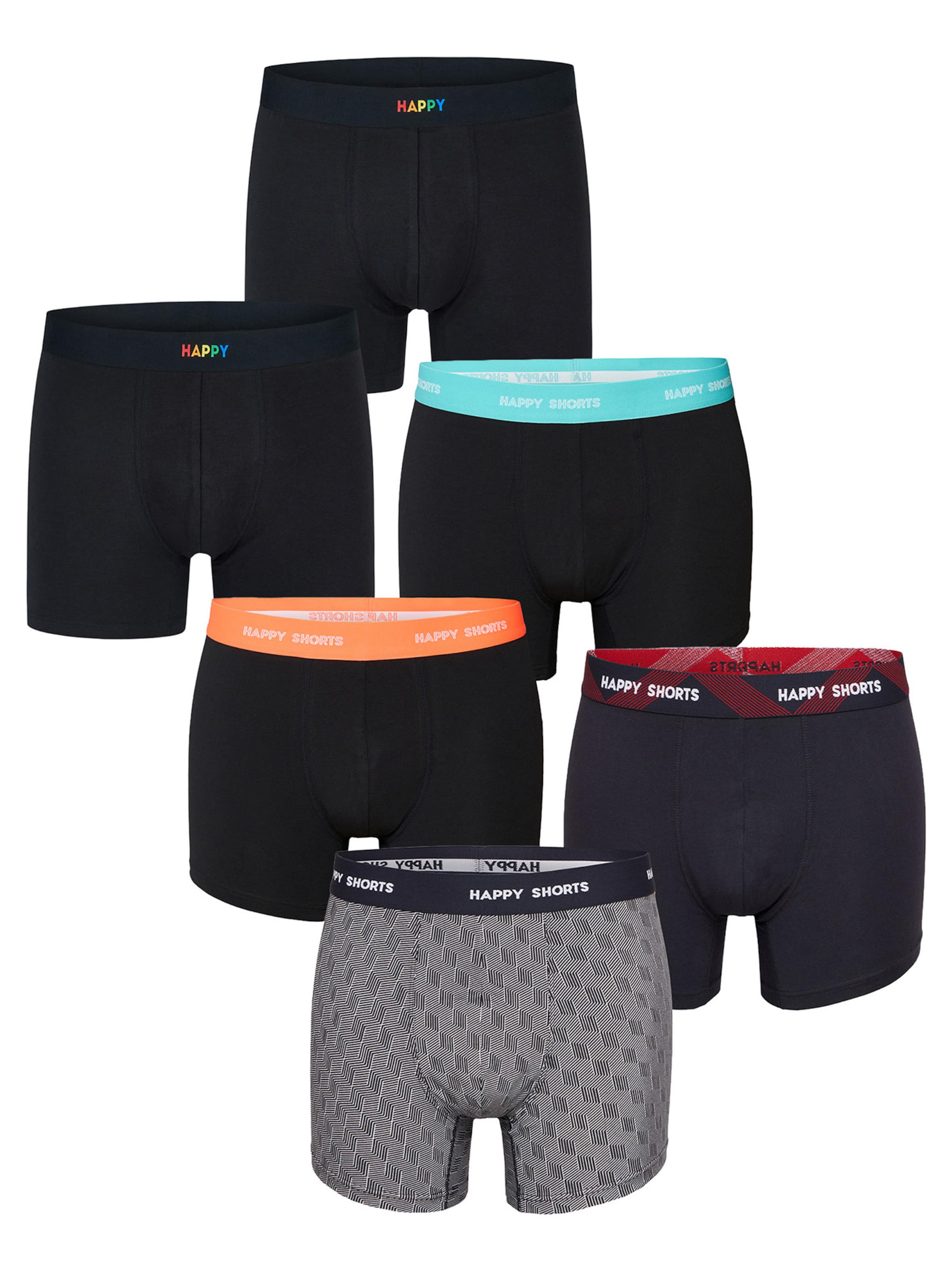 Happy Shorts Retro Pants ' Dark Jersey Sets ' in Blau: Vorderseite