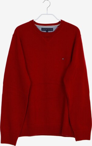 TOMMY HILFIGER Baumwoll-Pullover S in Rot: predná strana