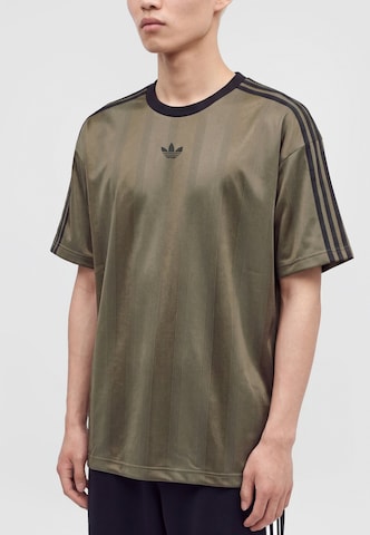 ADIDAS ORIGINALS Shirt 'Adicolor' in Brown: front