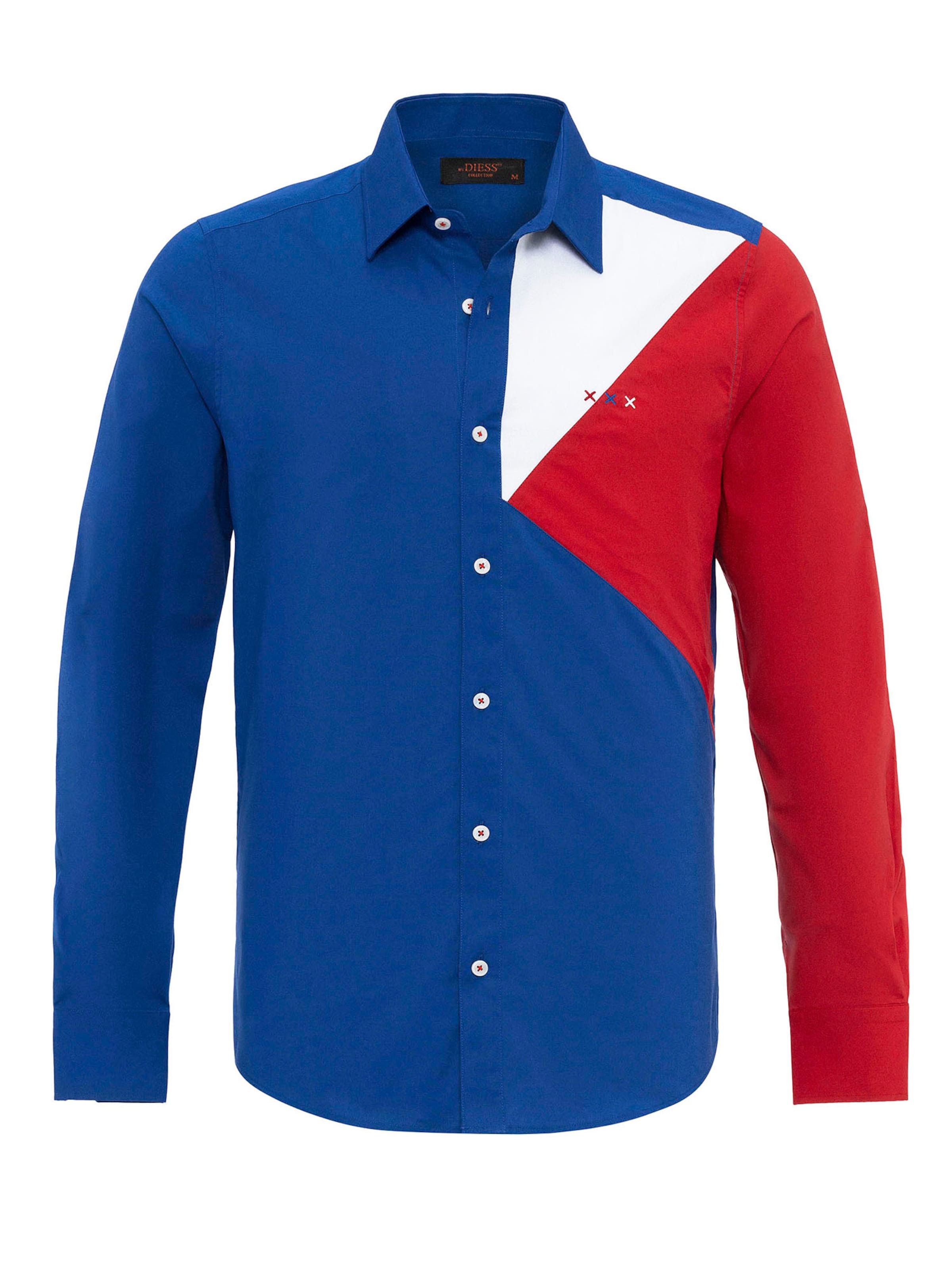 By Diess Collection Regularny krój Koszula w kolorze mieszane kolory: przód