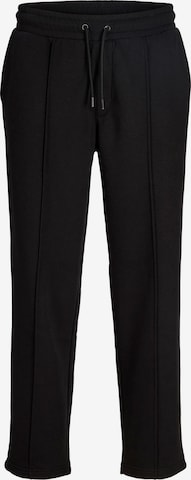 JACK & JONES Wide Leg Hose in Schwarz: Vorderseite