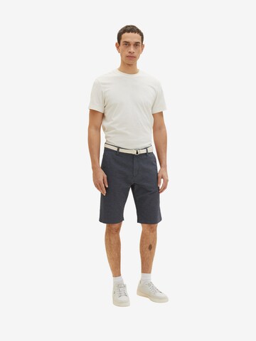 TOM TAILOR Slimfit Shorts in Blau