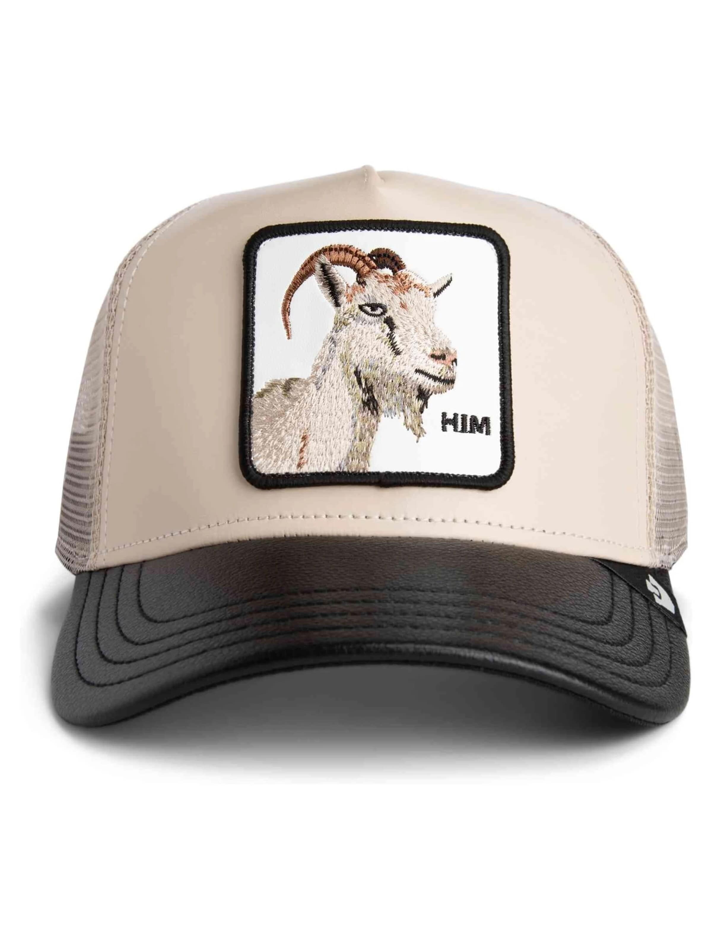 GOORIN Bros. - Gorra 'Gorra goorin bros beige cabra courtside him trucker cap' en beige: frente