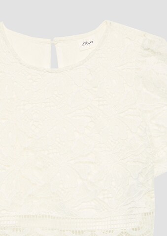 s.Oliver Blouse in Beige