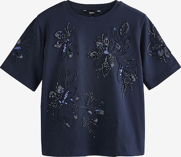 Next Shirt in Blue: front