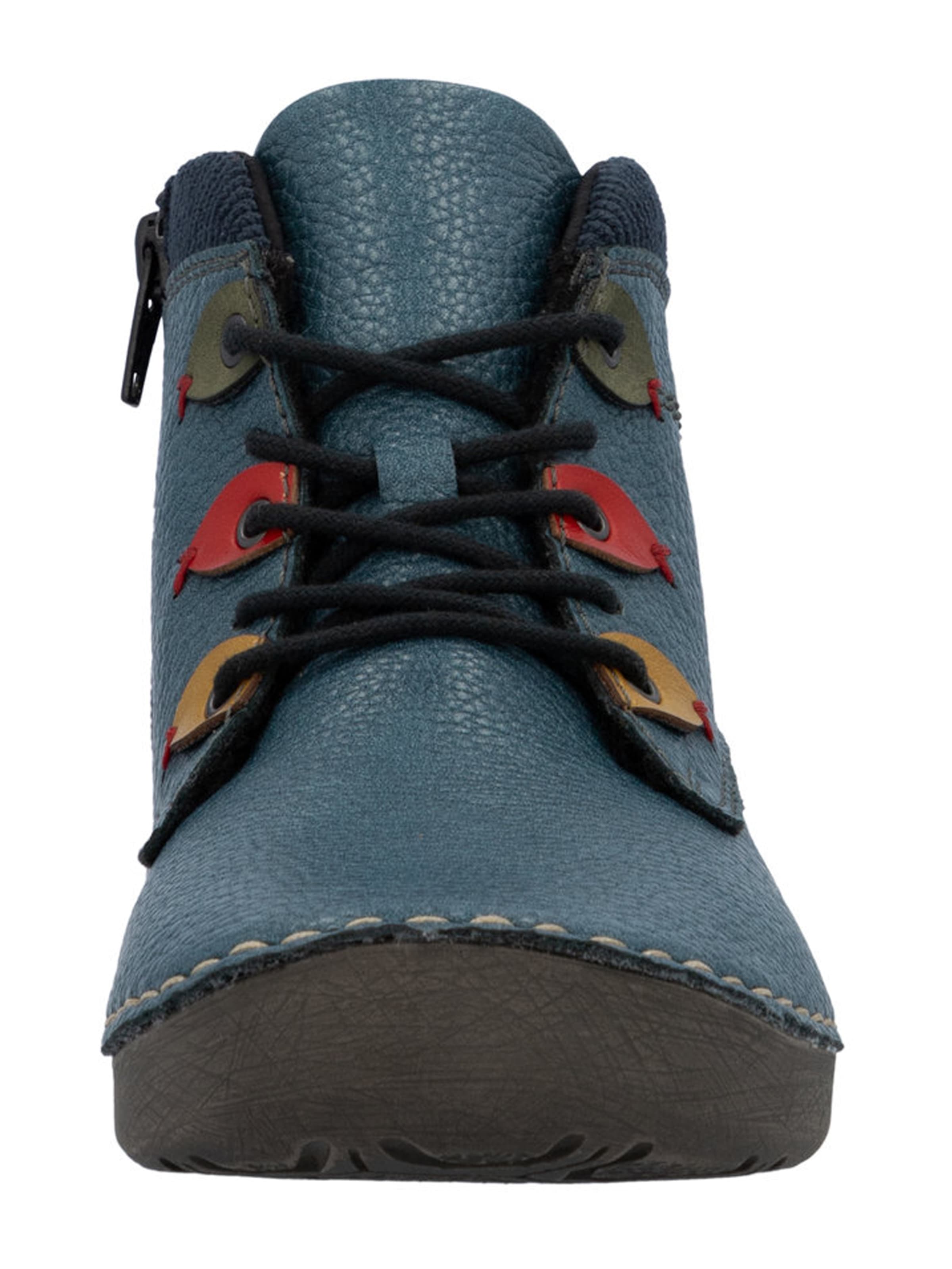 Rieker Ботинки на шнуровке в Синий