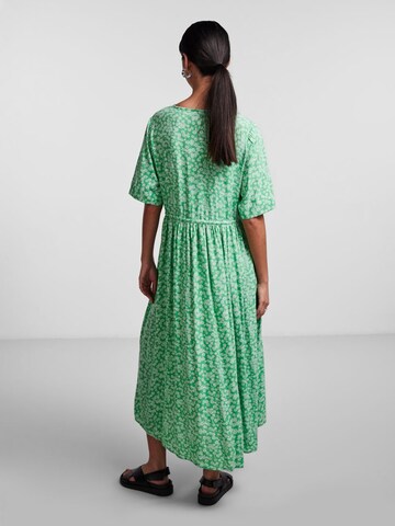 PIECES Dress 'Nya' in Green