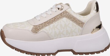 Michael Kors Kids Sneakers in Beige: front