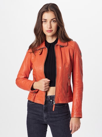 Gipsy Between-Season Jacket 'Cardie' in Orange: front