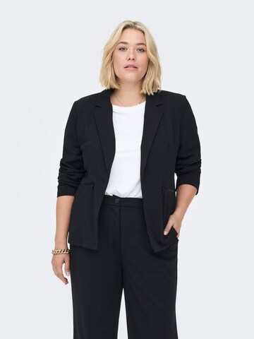 ONLY Carmakoma Blazer in Schwarz: predná strana