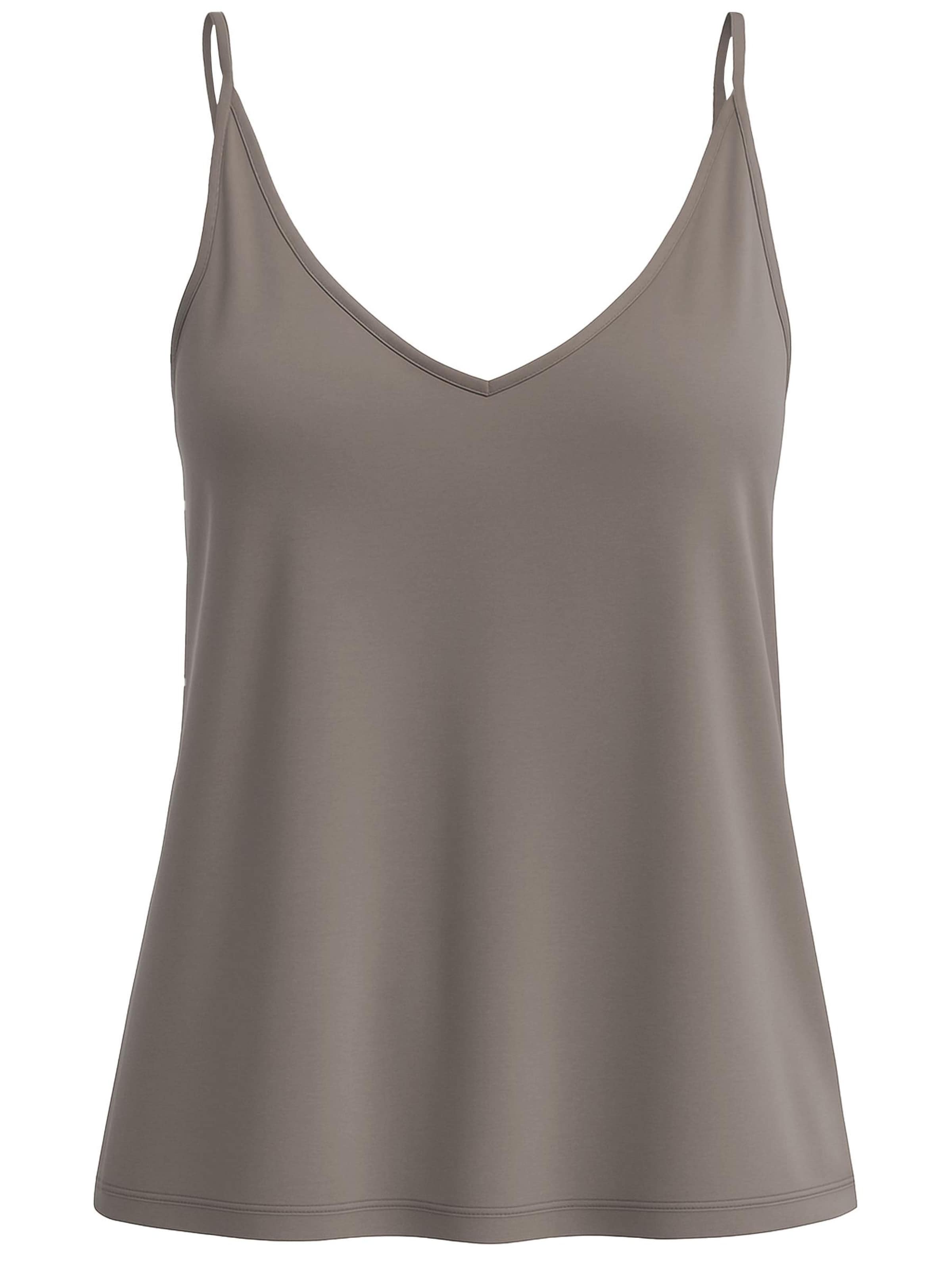 Vivisence Schlafshirt '2200'‌‌‌‌‌‌‌‌ in Grau: Vorderseite