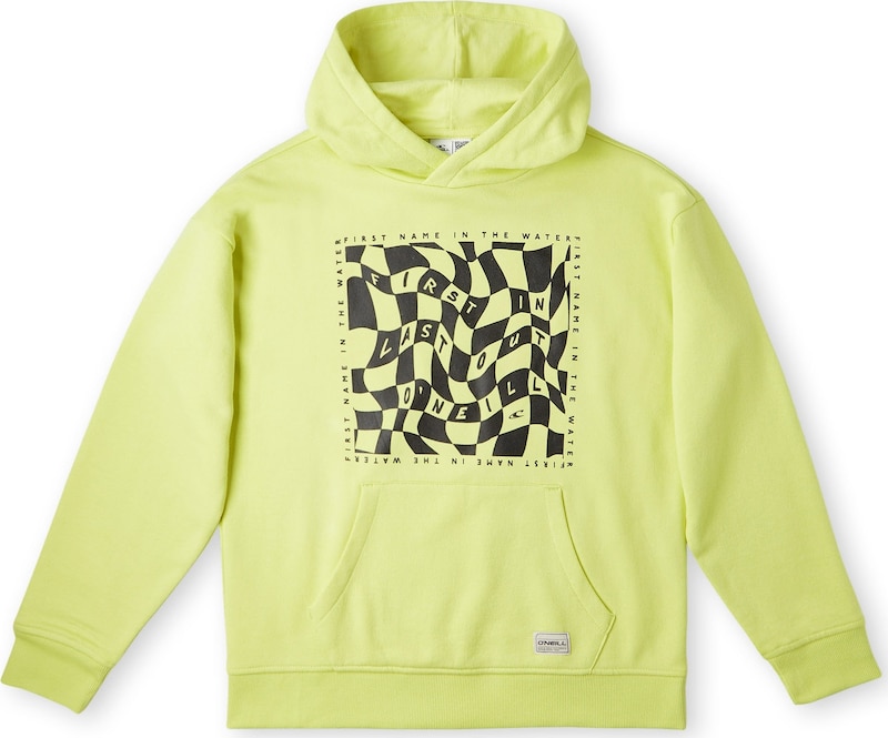 O'NEILL Sweatshirt 'Checker' in Limette