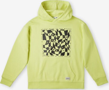 O'NEILL Sweatshirt 'Checker' in Groen: voorkant