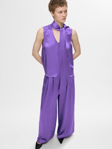 SELECTED FEMME Bluse i lilla