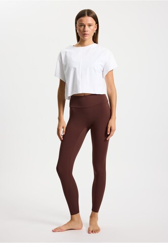 rethinkit studios Skinny Sporthose 'All Day' in Rot