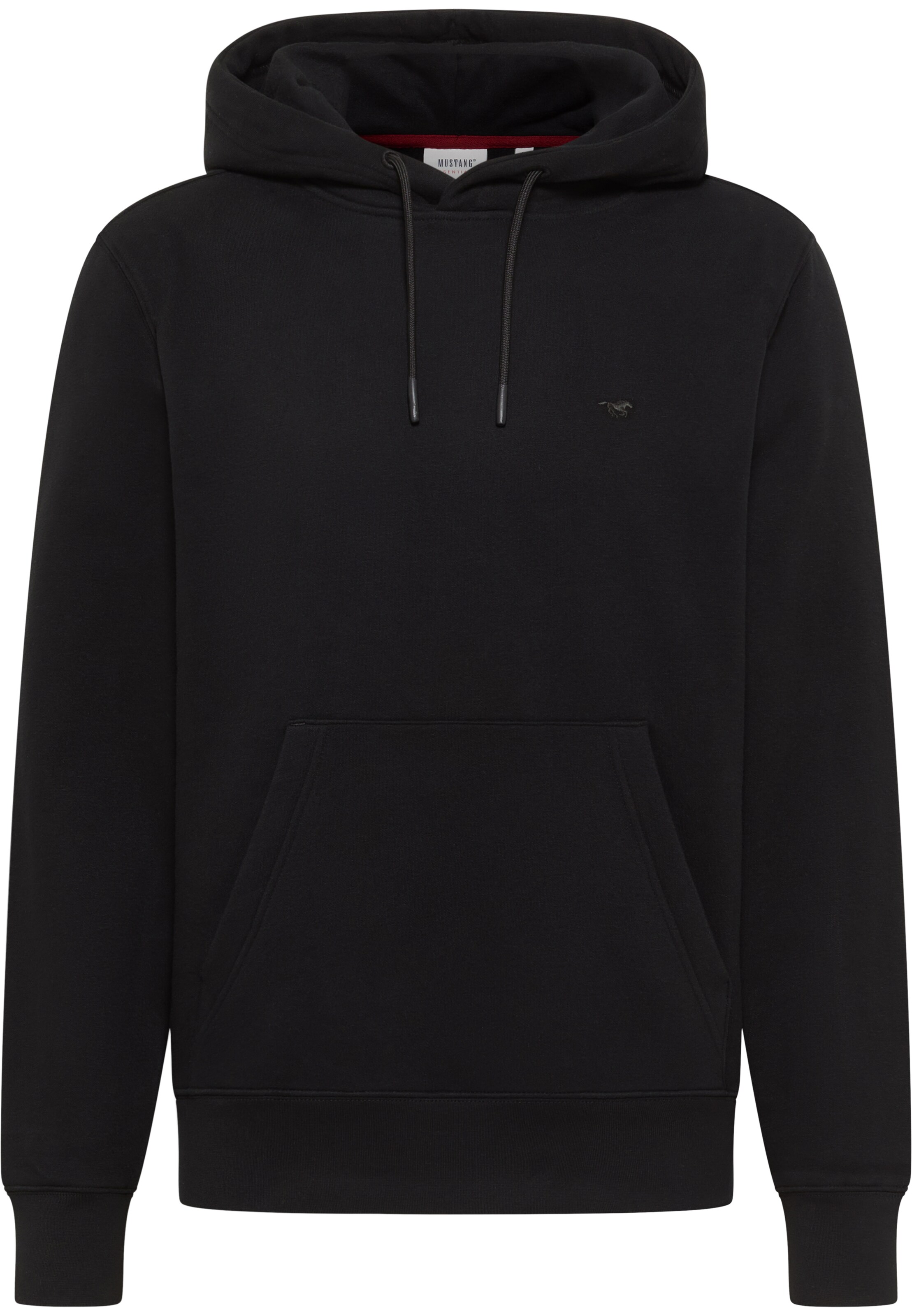 MUSTANG Sweatshirt 'Bronson' in Black: front