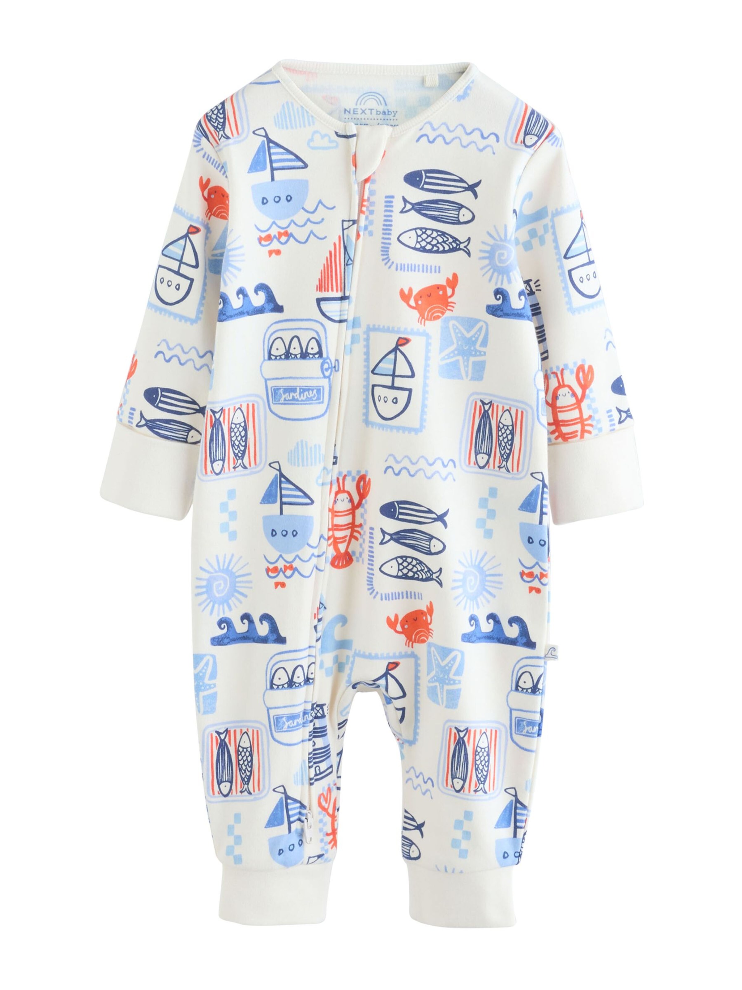 Next Комплект пижама в синьо