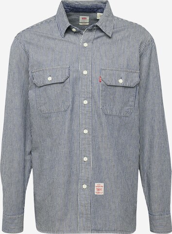 LEVI'S ® Regular fit Overhemd 'CLASSIC WORKER' in Blauw: voorkant