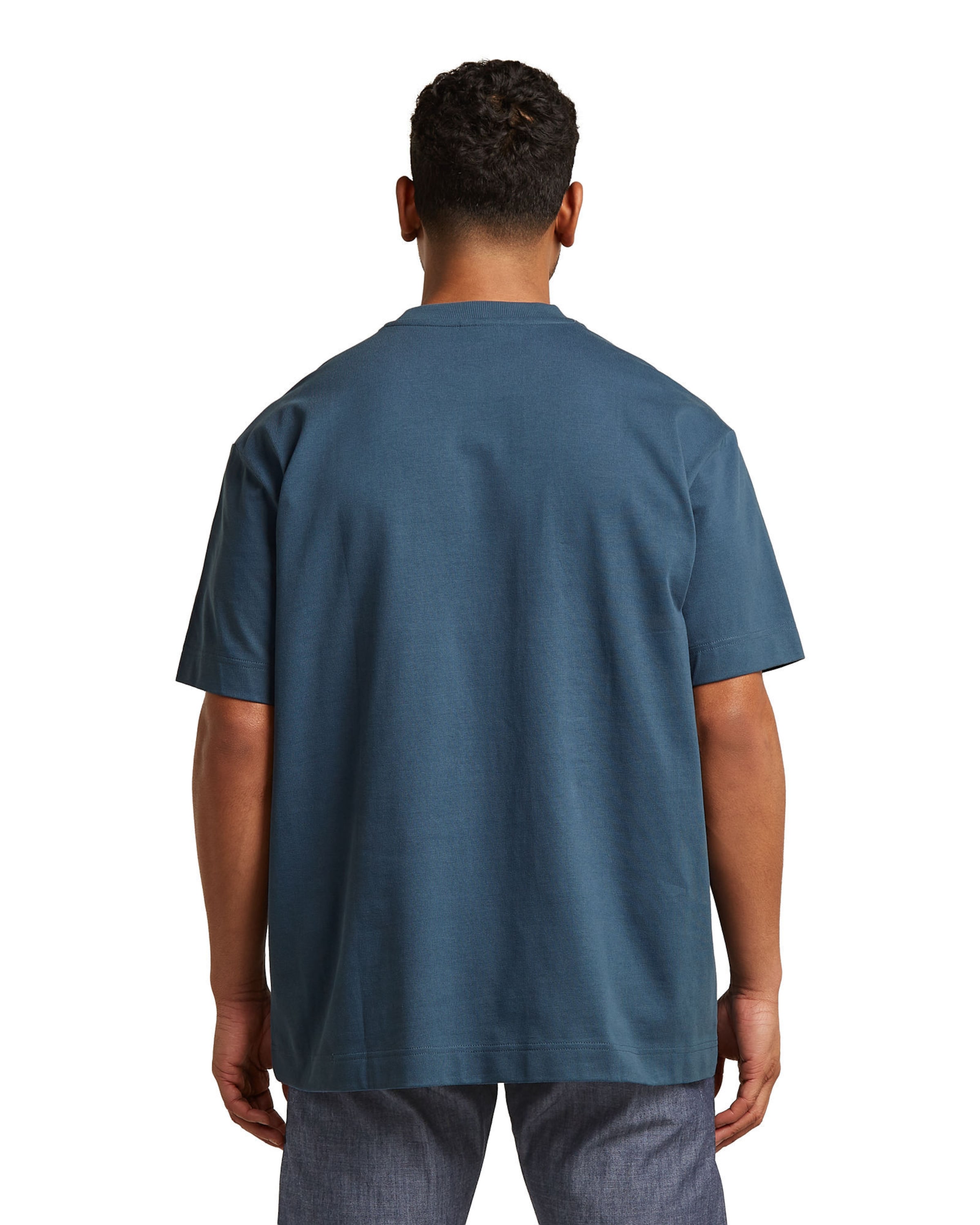 T-Shirt 'GS-01 Relaxed T-Shirt' G-STAR en bleu