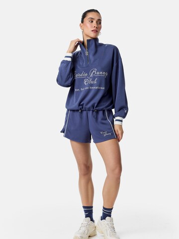 Cardio Bunny Sweatshirt i blå: framsida
