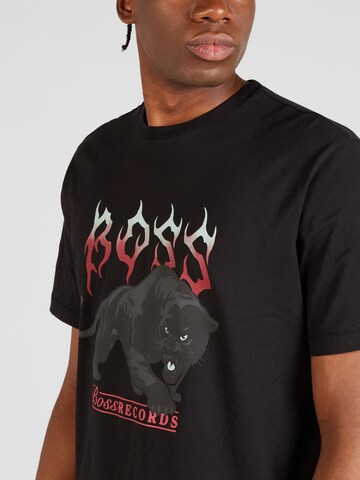 BOSS Shirt 'Pantera' in Zwart