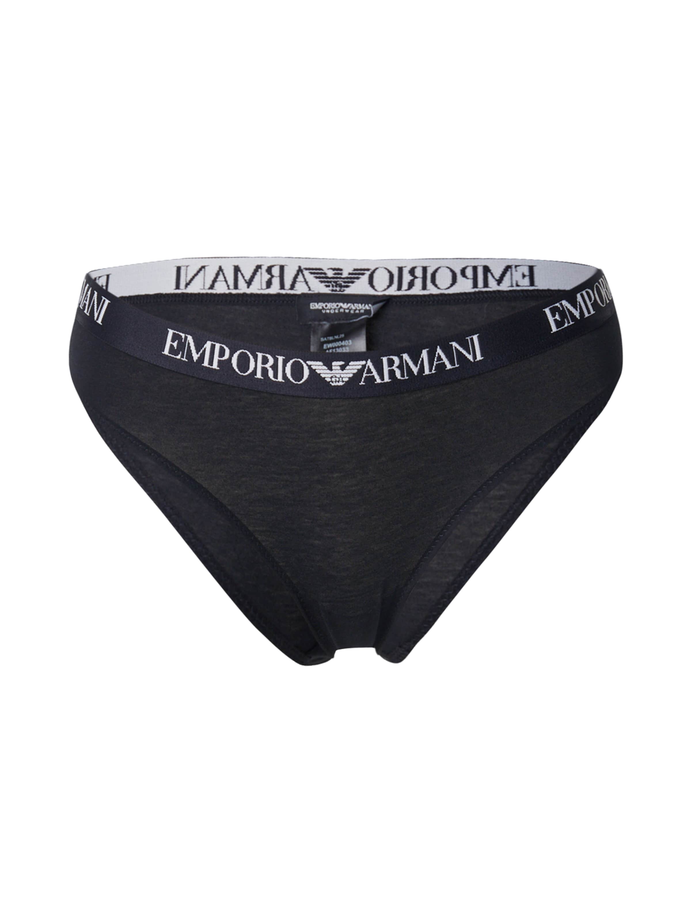 Emporio Armani Трусы-слипы в Черный: спереди