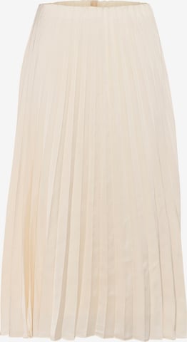Jupe 'Elda' CULTURE en beige : devant