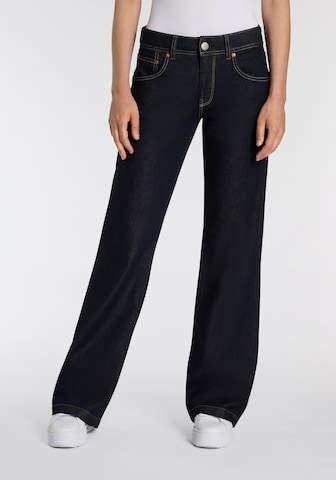 Herrlicher Bootcut Jeans in Blau: Vorderseite