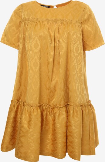Madam-T Kleid 'EDEMIA' in gelb / senf, Produktansicht