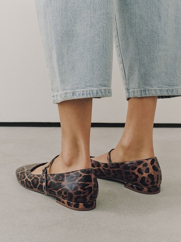 Ballerines à lanières 'Forever Comfort' Next en marron