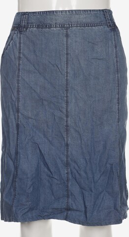 SAMOON Skirt in XL in Blue: front