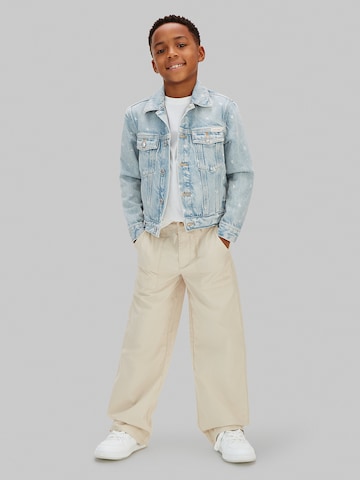 Wide Leg Pantalon Calvin Klein Jeans en beige