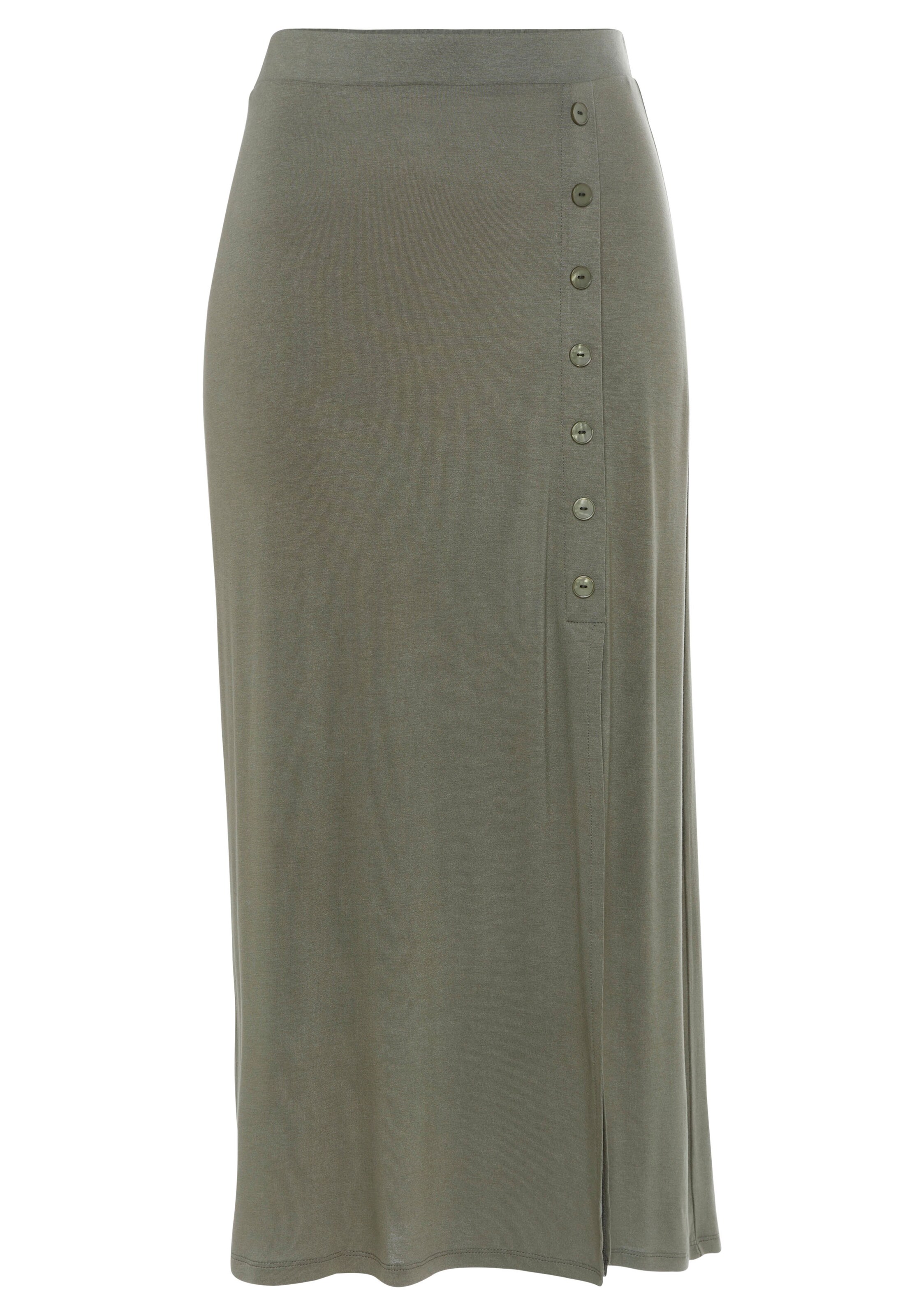 Jupe 'BotanicalBeauty' BUFFALO en vert : devant