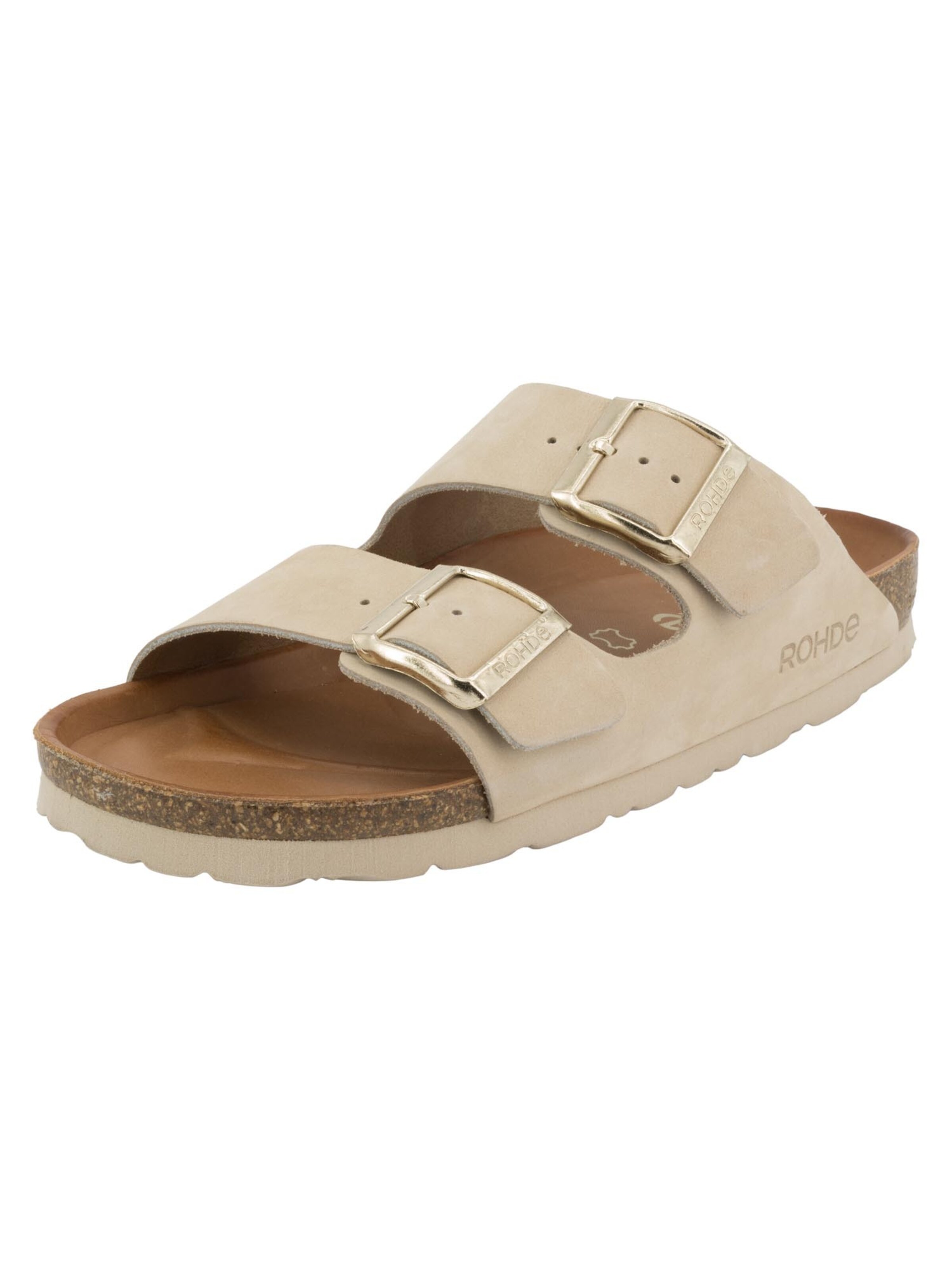 ROHDE Mules 'Alba' in Beige