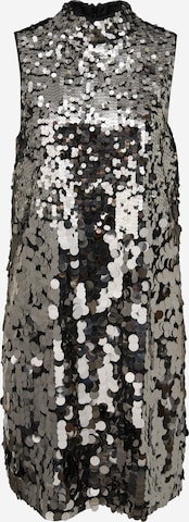 s.Oliver BLACK LABEL Cocktail Dress in Silver: front