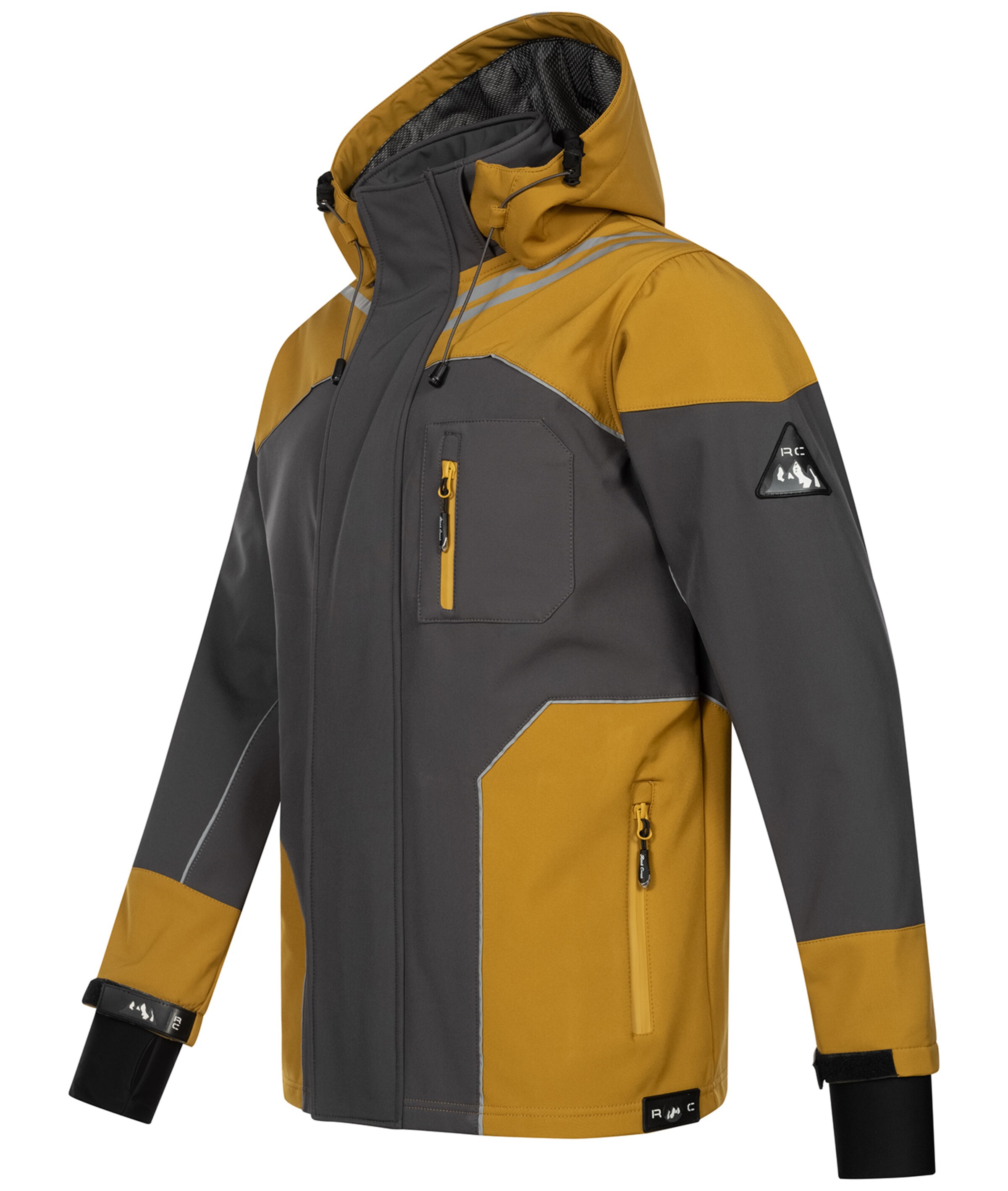 Rock Creek Outdoorjacke in Grau