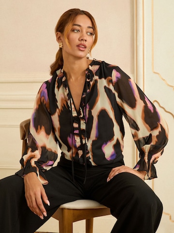 Camicia da donna di love & roses in nero
