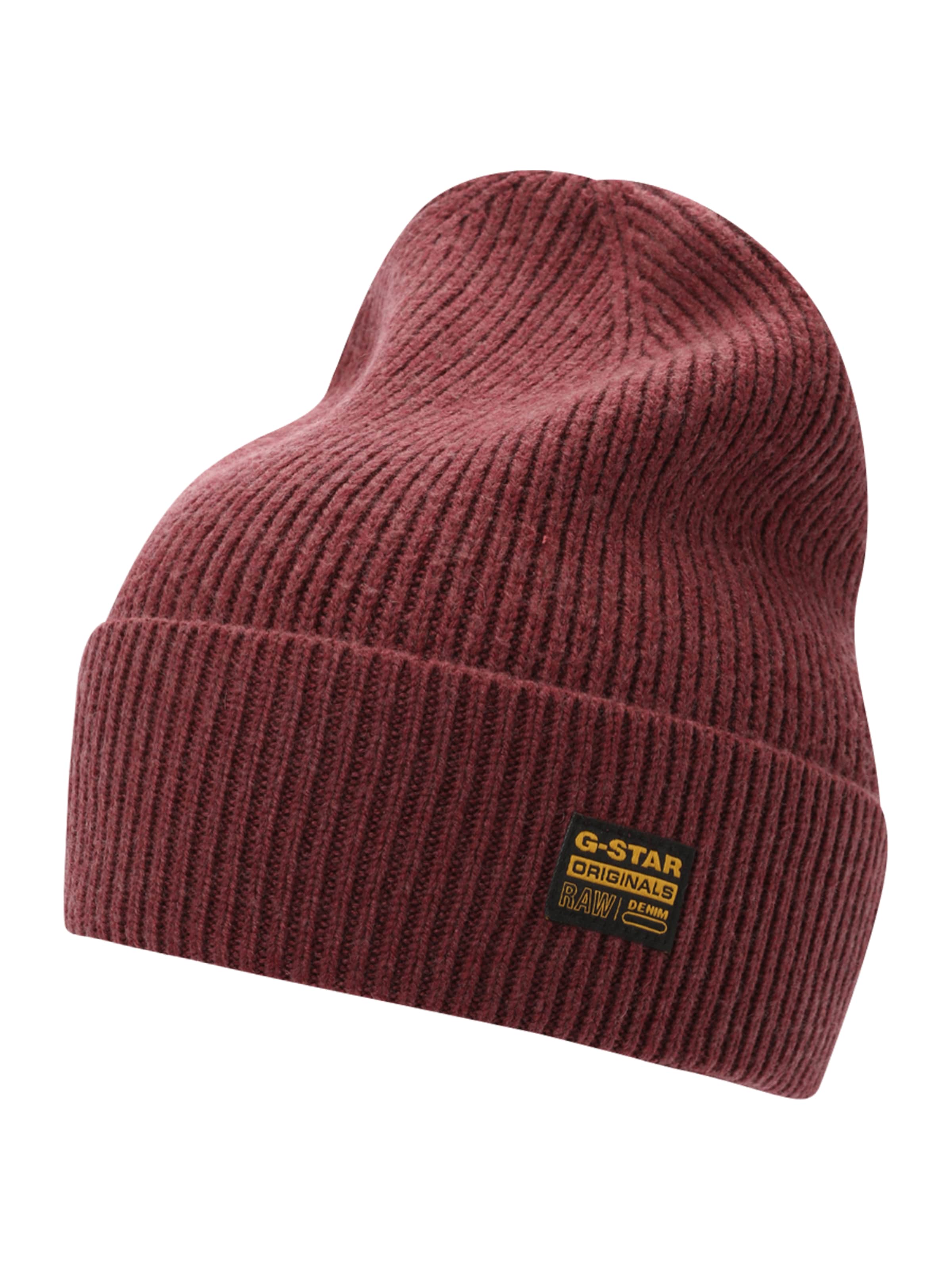 G-STAR Mütze 'Geffo' in Rot: Vorderseite