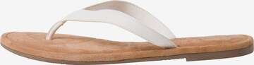 TAMARIS T-Bar Sandals in White