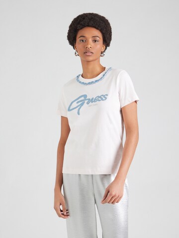 Tricou de la GUESS pe roz: față