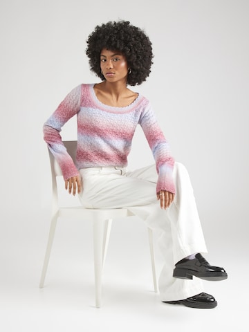 florence by mills exclusive for ABOUT YOU Sweater 'Airy' in Purple