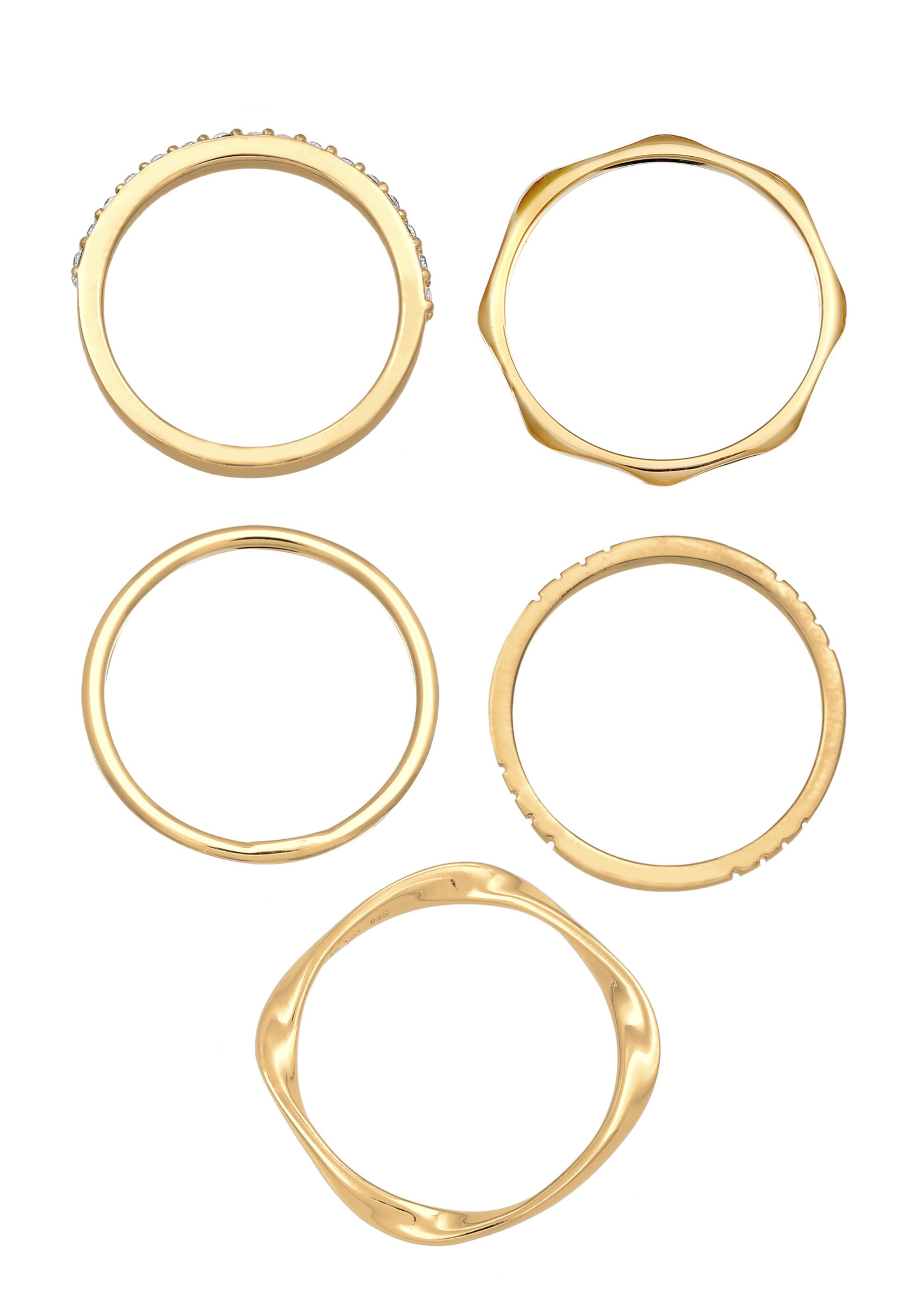 ELLI Ring-Set in Gold