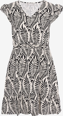 Usha - Vestido en negro: frente