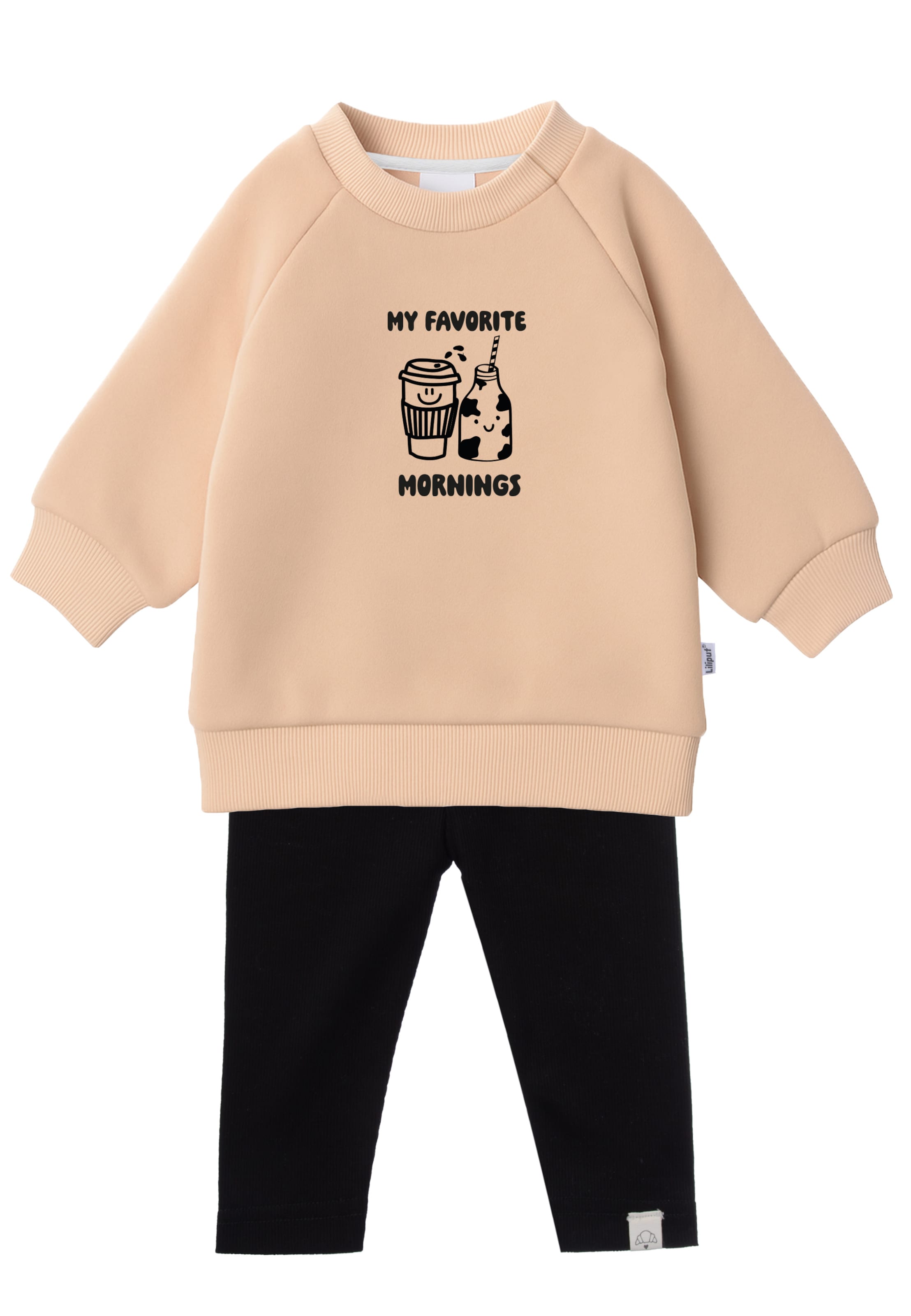 LILIPUT Set 'my favorite mornings' in Beige: front