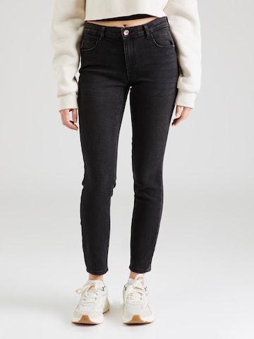 ONLY Skinny Jeans 'DAISY' in Zwart: voorkant