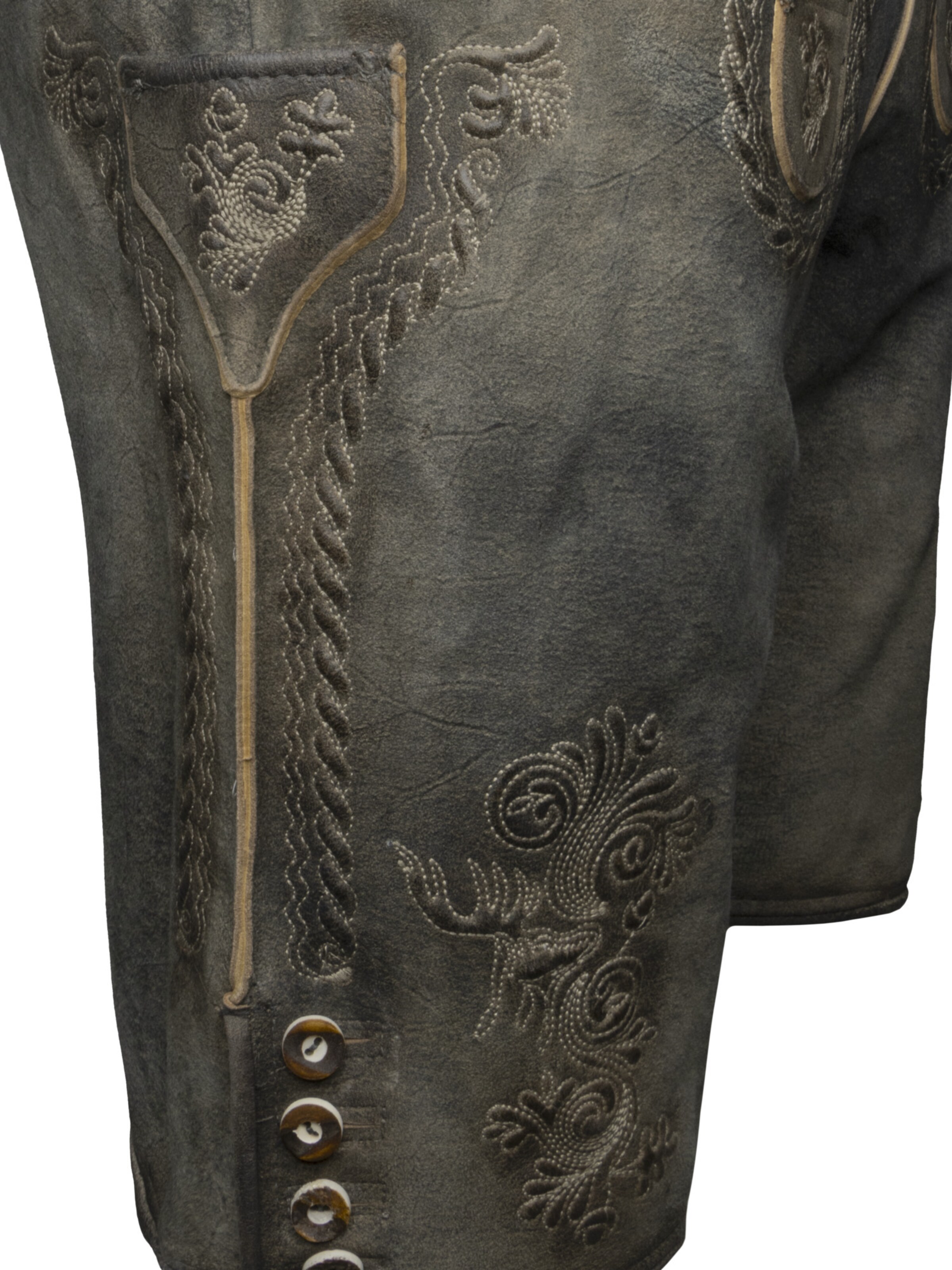 Regular Pantalon folklorique 'Wastl' STOCKERPOINT en gris