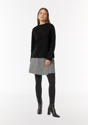 comma casual identity Sweatshirt in Zwart