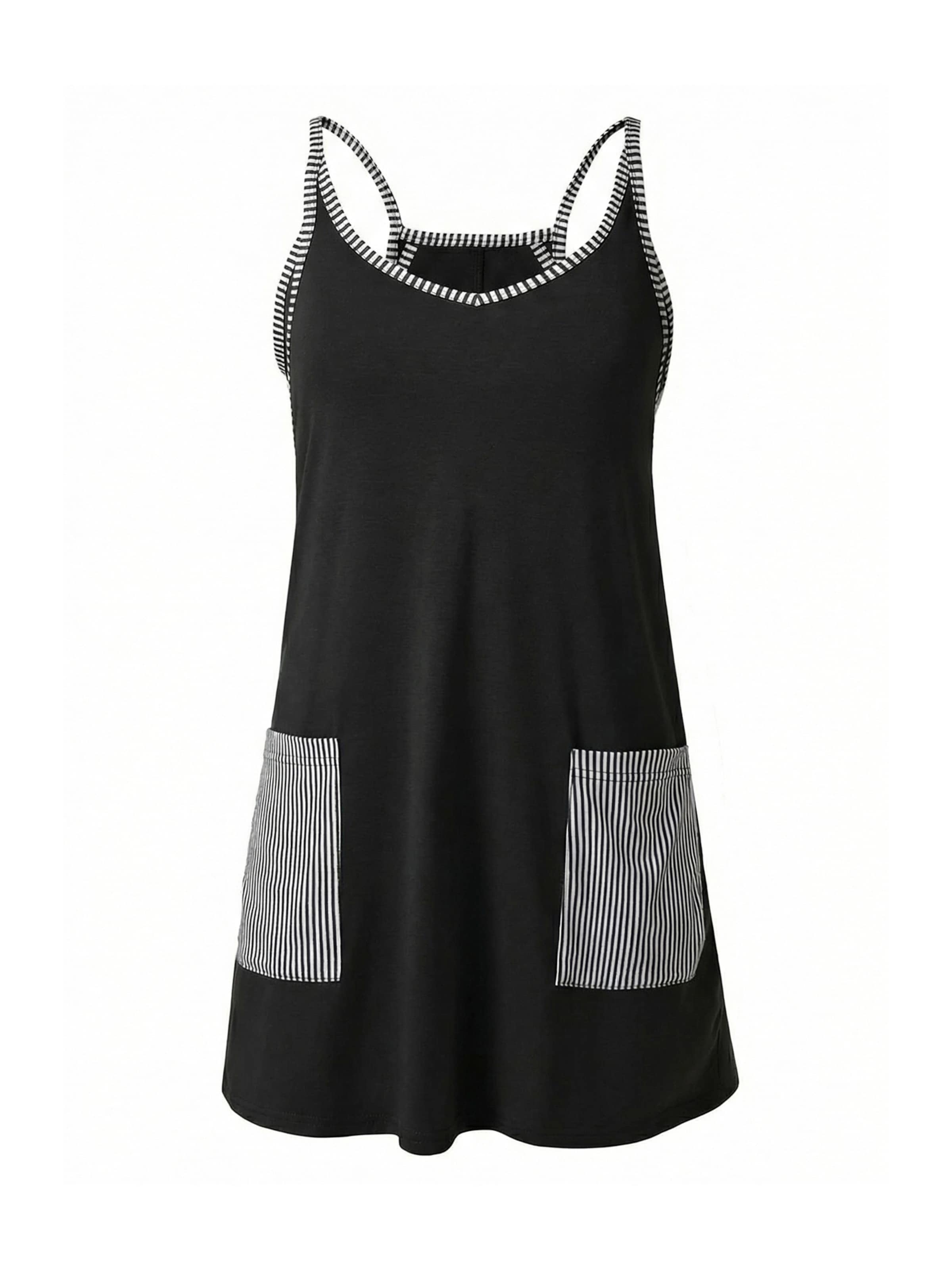 Imily Bela Šaty - Čierna: predná strana